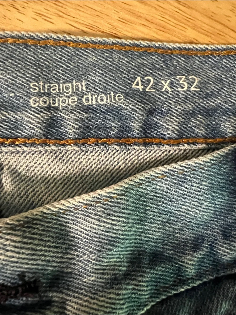 NWT Pitford Menswear Light Wash Straight-Leg Jeans rugged quality